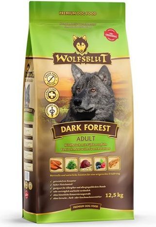 Wolfsblut Dark Forest Adult vildt, 12.5