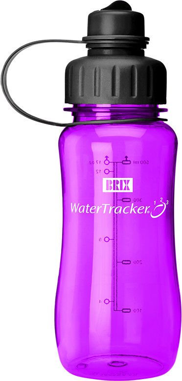 Brix Watertracker drikkedunk pink 0,5 liter