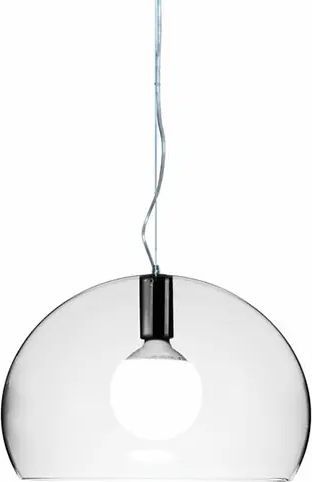 kartell fl/y pendel transparent - crystal