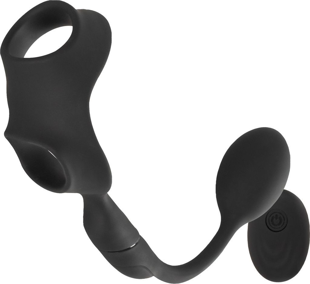 Rebel Cock Ring with RC Butt Plug