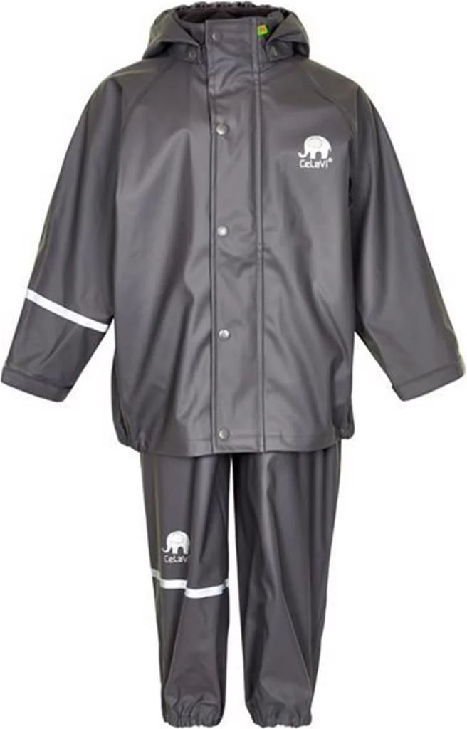 basic regntøjssæt grey
