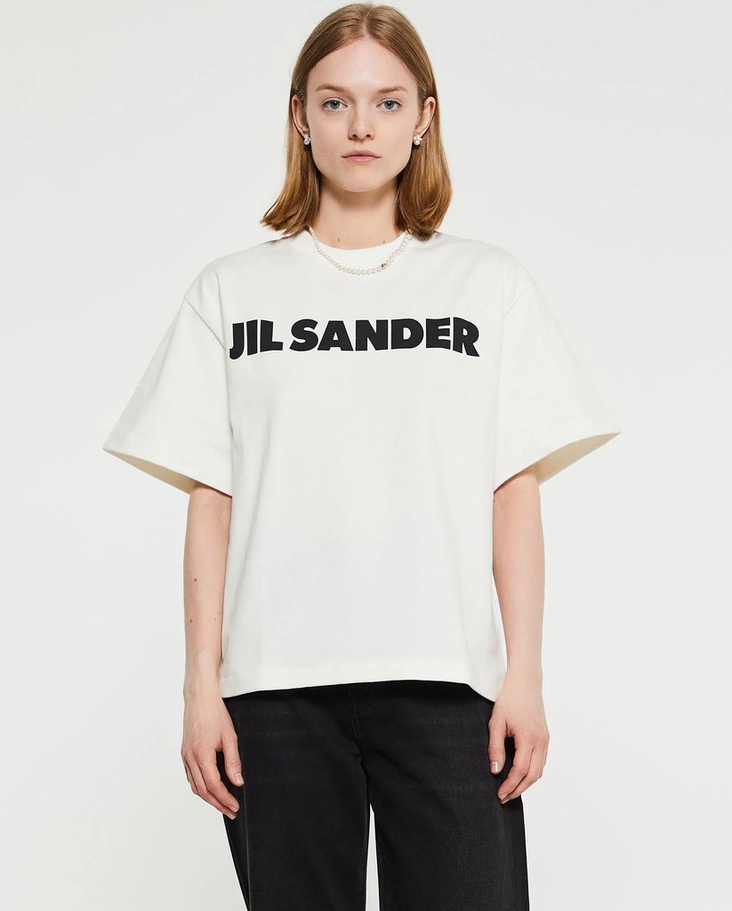 Logo T-Shirt i Hvid