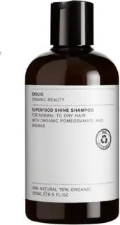 Evolve SUPERFOOD SHINE SHAMPOO, 250 ml.