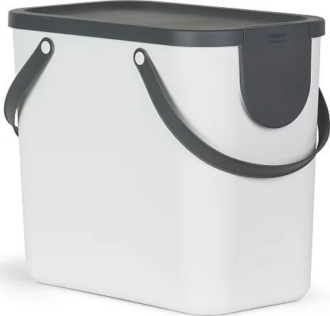 Rotho Albula Recycling Waste Bin Putty Colour 25L
