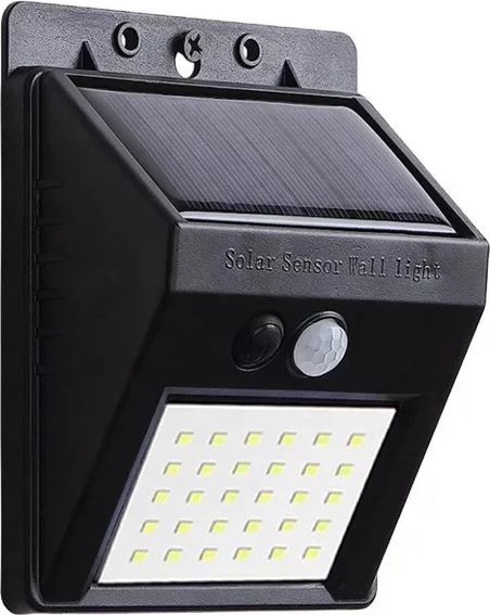 Lvt Solcelle Væglampe M. Sensor Ip65