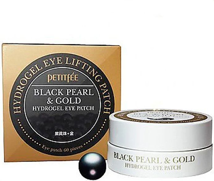 Petitfee Black Pearl & Gold Hydrogel Eye Mask 30pairs