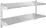 Royal Catering Stainless 2 Wall Shelf