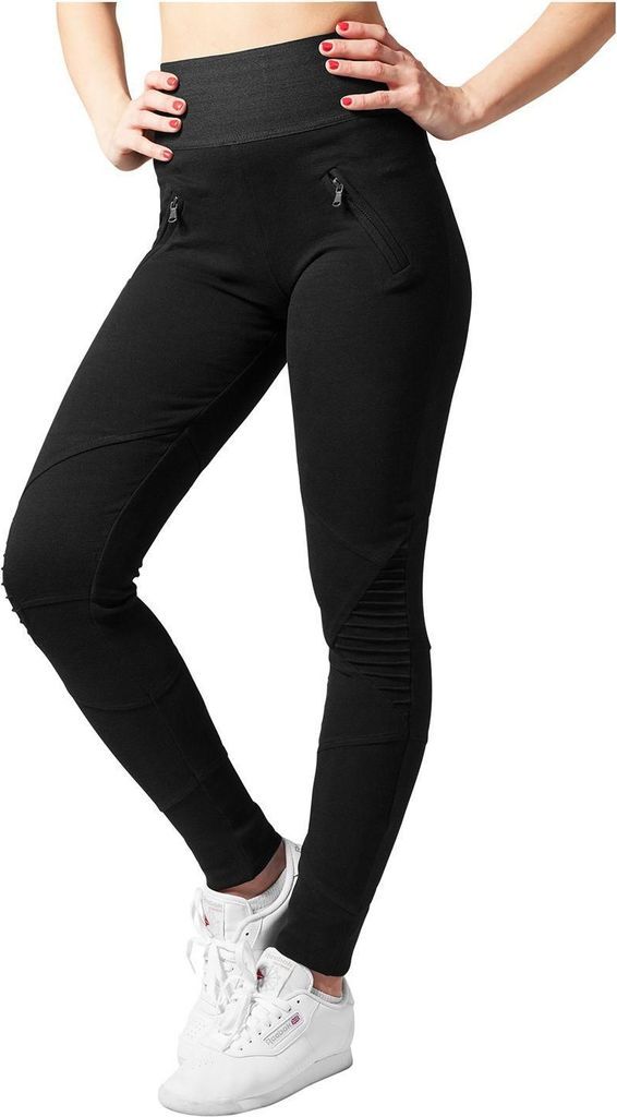 Urban Classics Leggings High Waist Sort/Sort