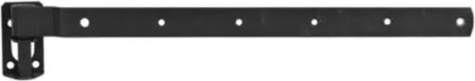 Peder Nielsen PN Stabelhængsel 310 mm Varmforzinket Sort