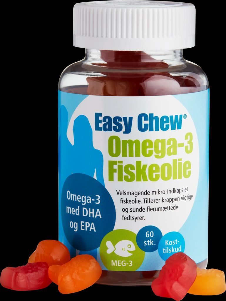 DFI EasyChew Omega-3 60 stk