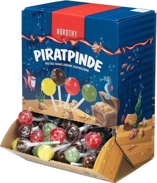 Nordthy Piratpinde 90 stk. 900 g