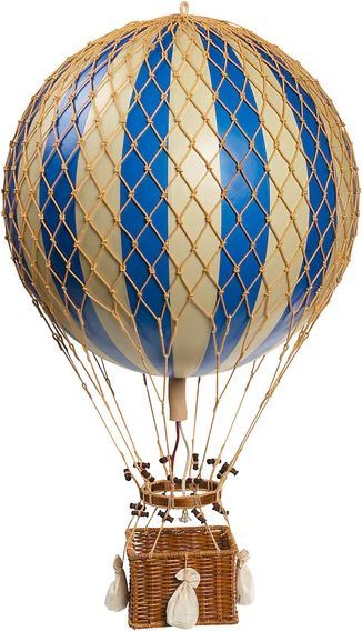 Authentic Models Jules Verne Kuumailmapallo LED Sininen