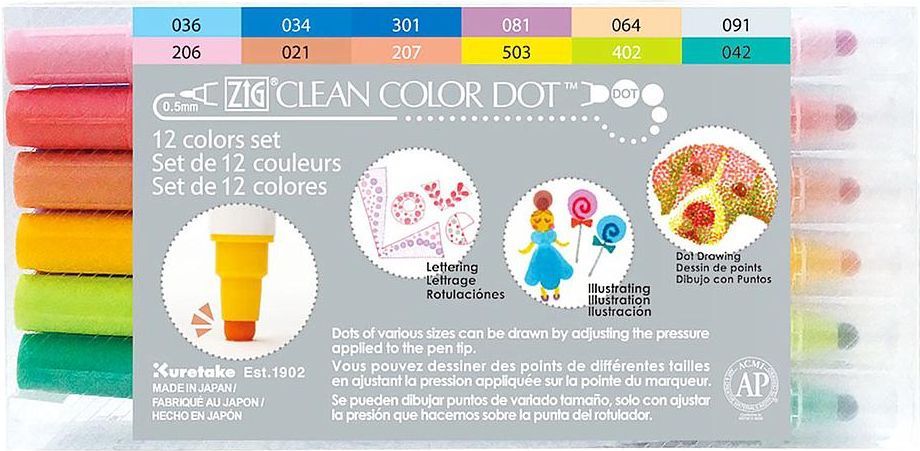 Zig Clean Color Dot 4 Set