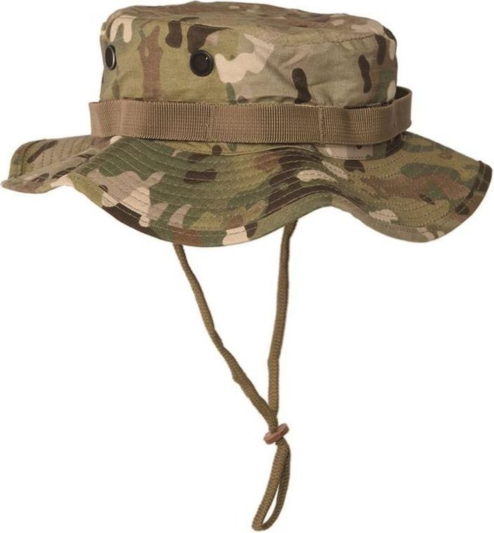 Mil-Tec GI Boonie / solhatt Oliv, Brun, Grön