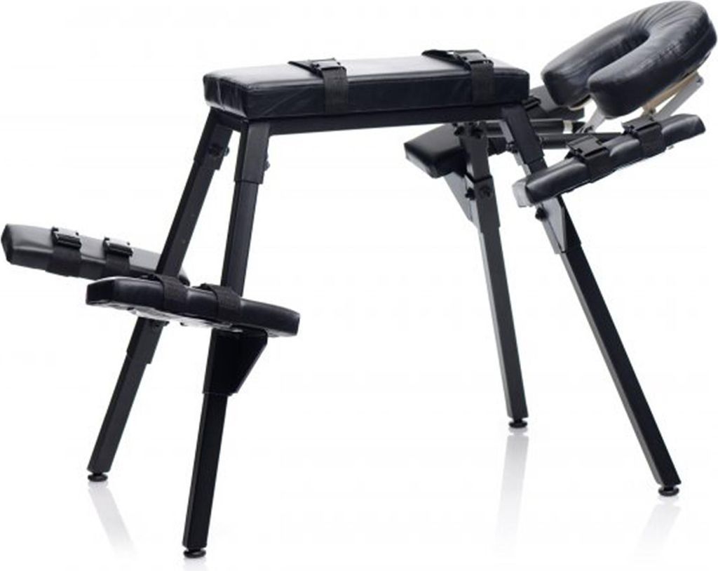 Master Series Obedience Sexbänk        - Black