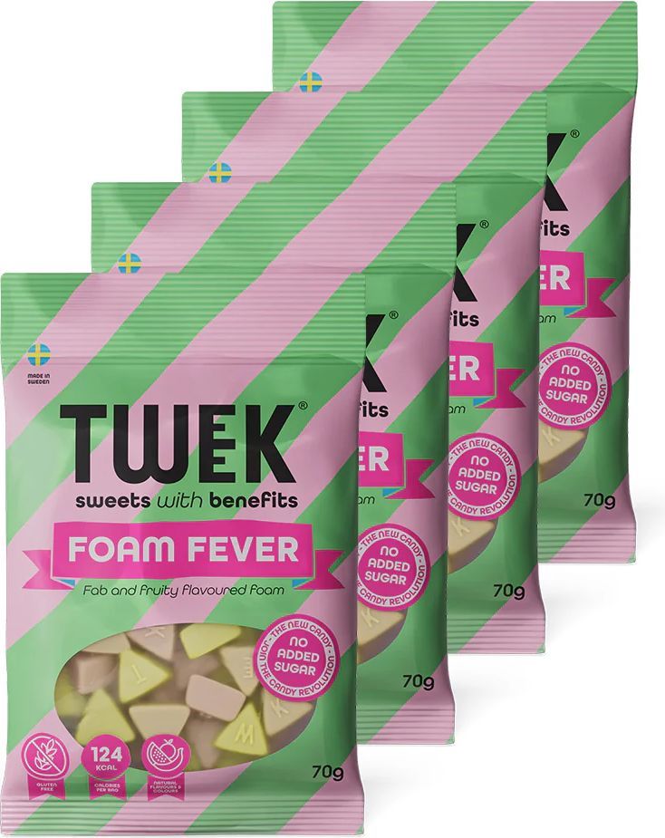 TWEEK Candy - Foam Fever (4x70g)