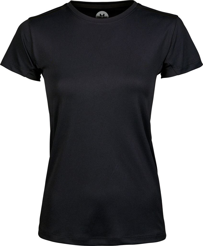 Tee jays Luxury Sport dame T-shirt, Sort