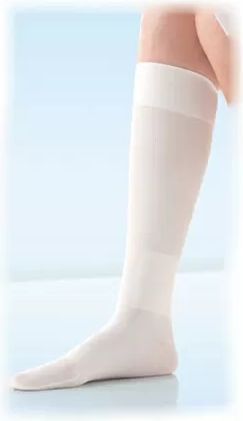 Jobst Ulcercare liner inderstrømpe, hvid 3 stk