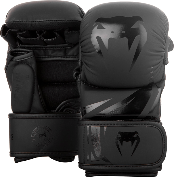 sparring gloves challenger boksehandsker 3.0, sort/sort