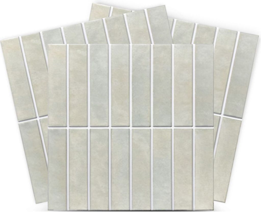 Self adhesive wall tiles of 9 studio brick 8"x4" stick on wall tiles