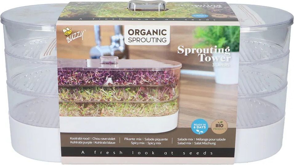 Geschenke Wachsen Kit Sprouting Turm 3 Schicht