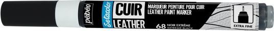 Pebeo Cuir Leather Læderfarvemarker – Hvid