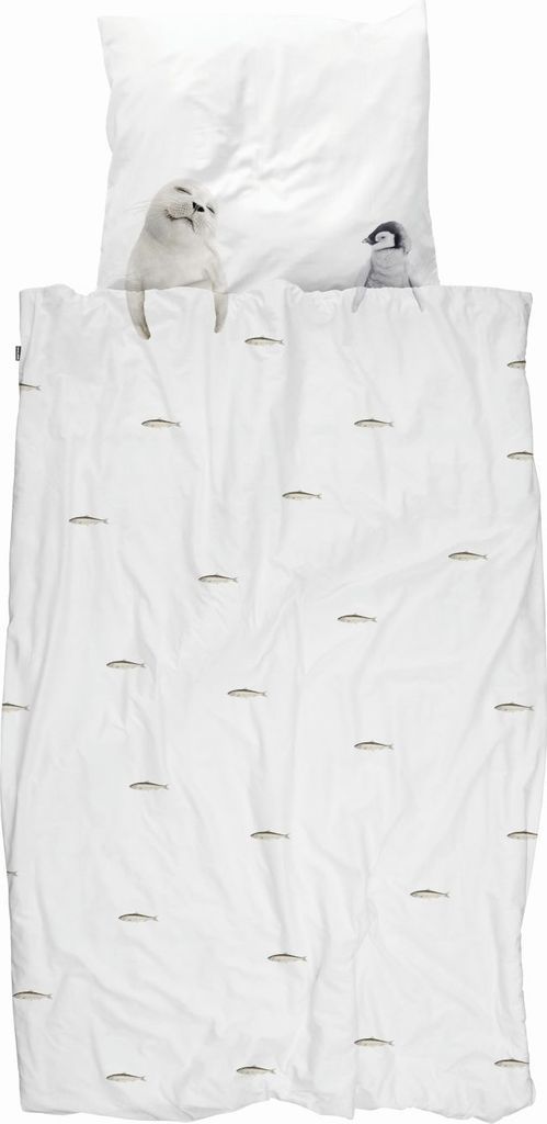 Snurk Arctic Friends Duvet Cover 100x140cm