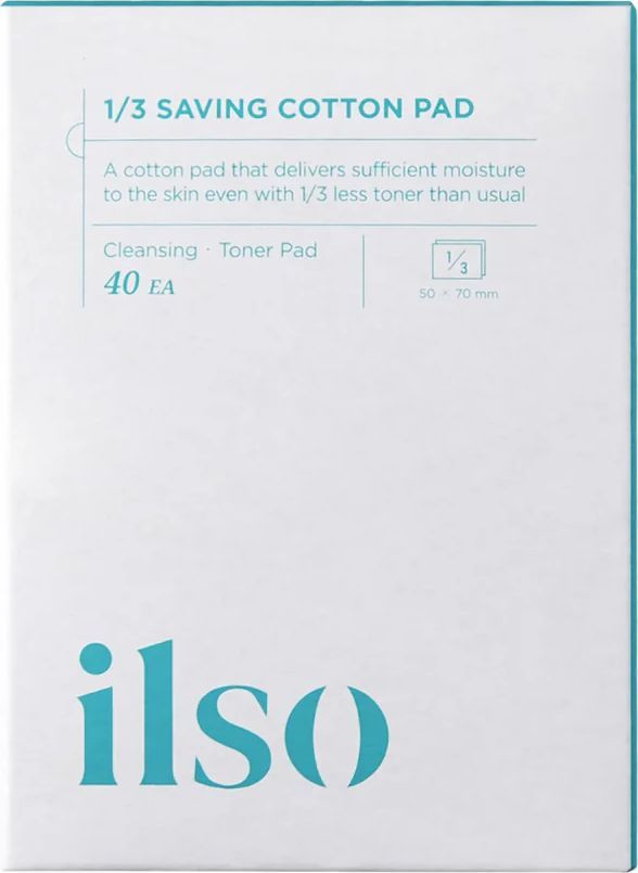 ILSO Saving Cotton Pad 1/3