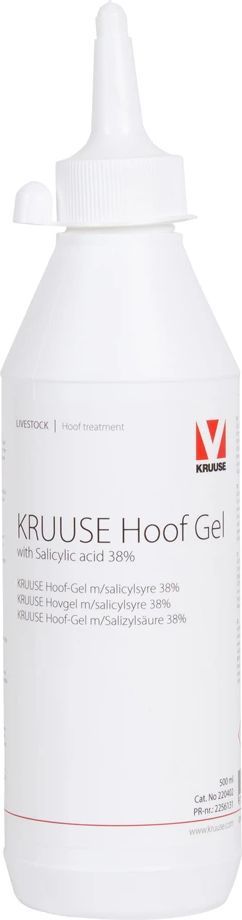 Kruuse Klovgel Hoof-Gel 38% Salicylsyre 500 ml