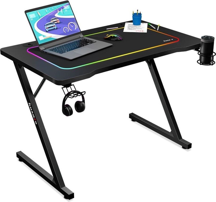 Gaming bord Huzaro Hero 1.8 – Sort