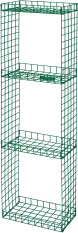 kalager grid shelf large