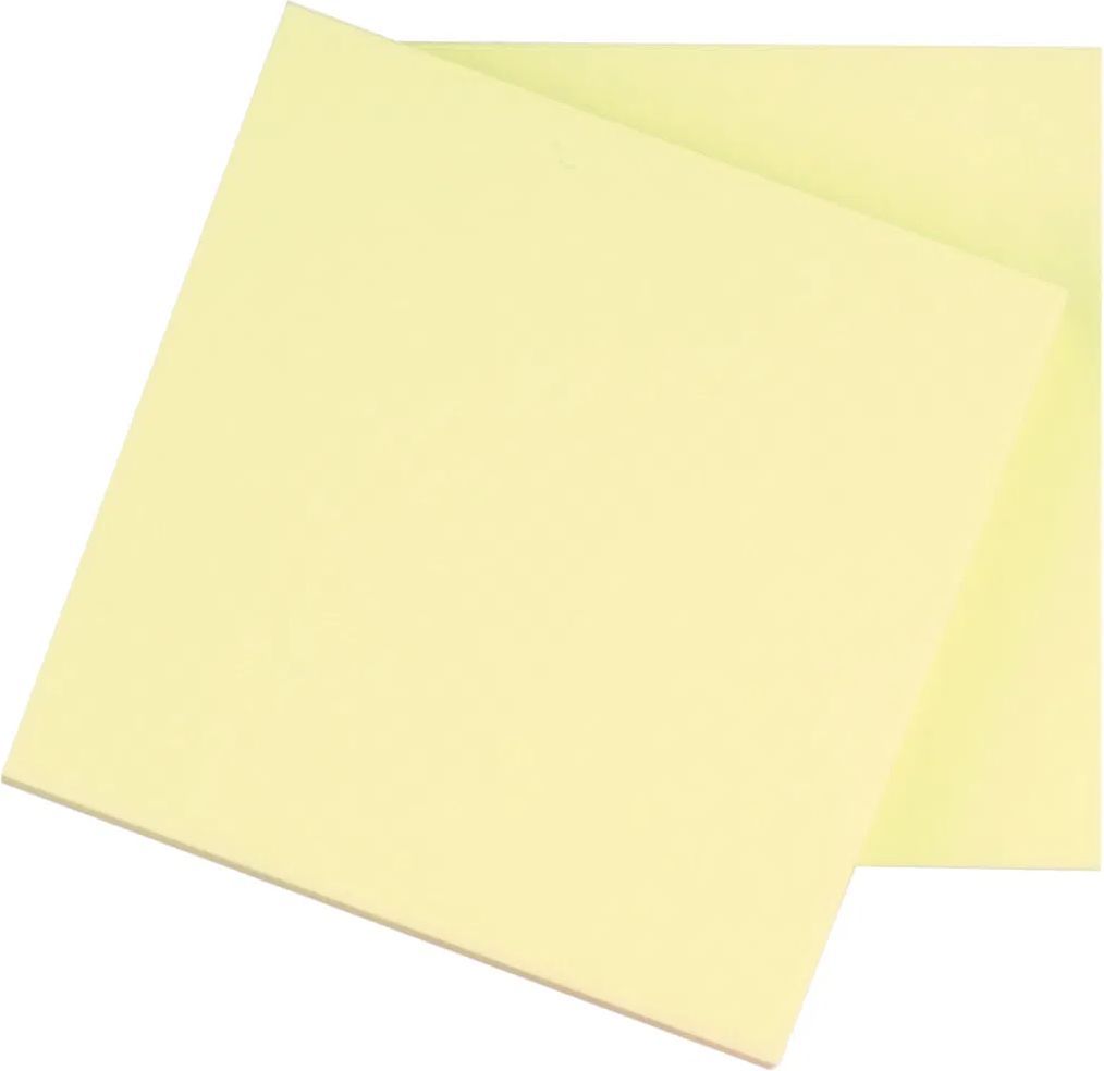Q-CONNECT Quick Notes 76 x 76mm (Pack of 12) Yellow