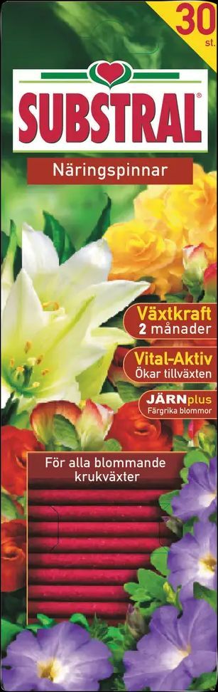 Substral Gødningspinde Sticks 30 pack