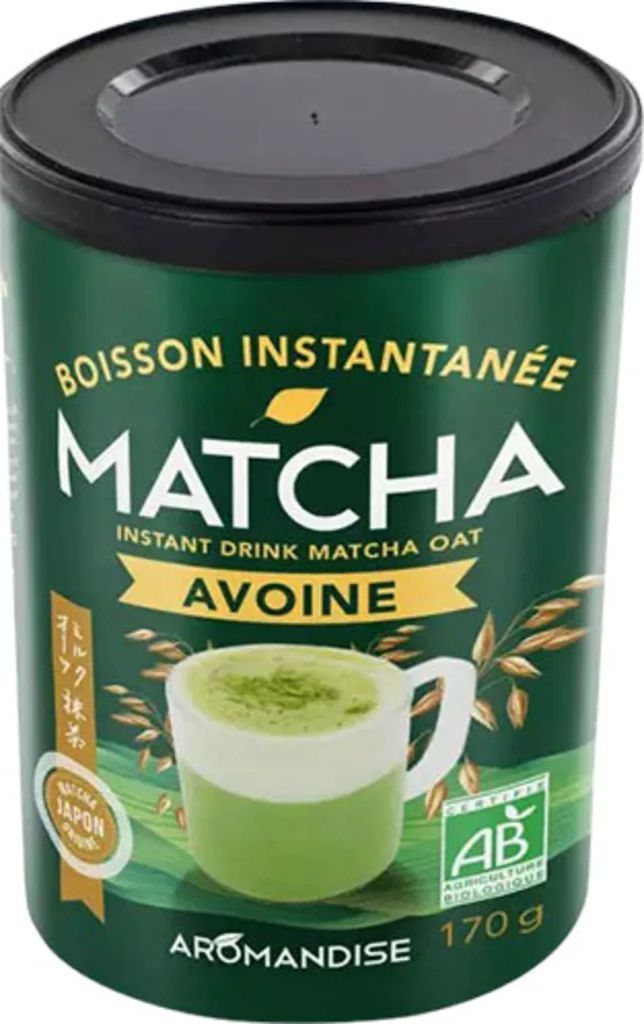 Aromandise Matcha Instant latté Havre Økologisk