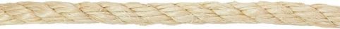 Roliba, Sisalreb, Lux, 3-slået, natur, 6 mm
