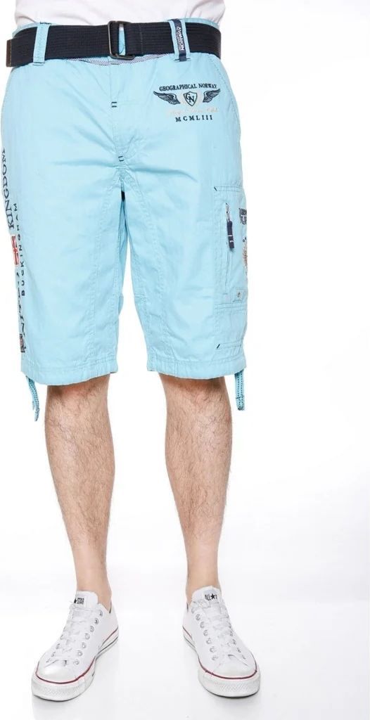 Geographical Norway Børne Shorts Pastrami - Turkis