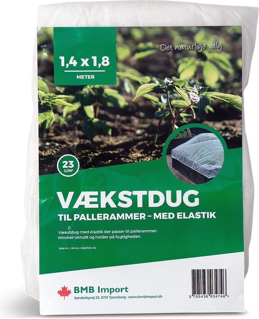 BMB Nordic Gardens vækstdug pallerammer/højbede
