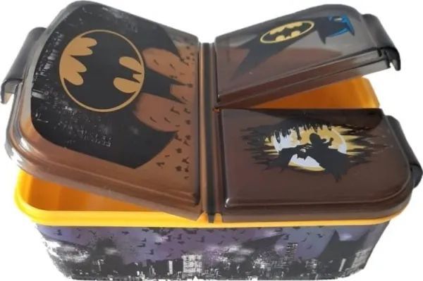 Stor Batman Symbol Multi Compartment Sandwich Box
