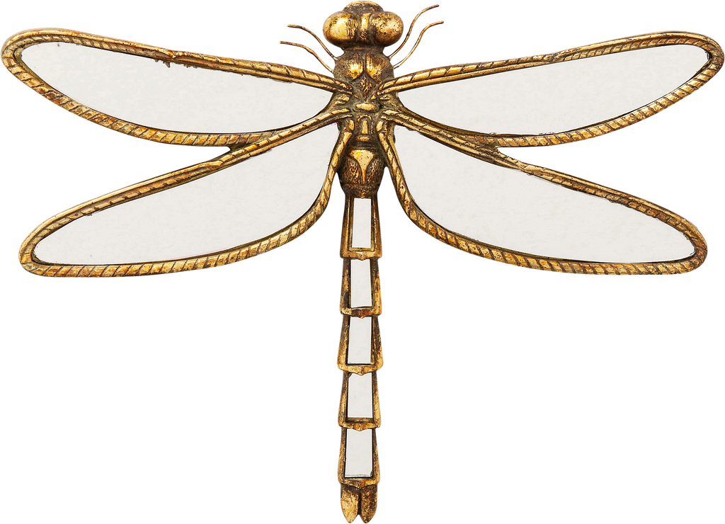 vægdekoration dragonfly