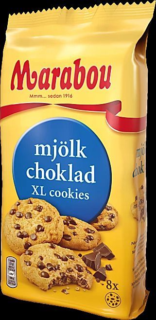 Marabou XL Cookies Mælkechokolade 184
