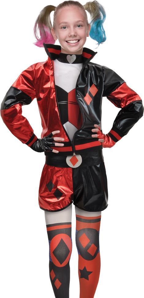 Harley Quinn Kostume Str.8-10 År