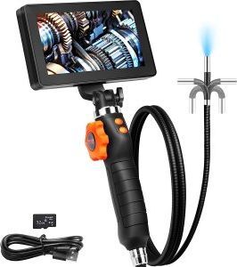 VEVOR Borescope Endoscope 5" IPS 8X