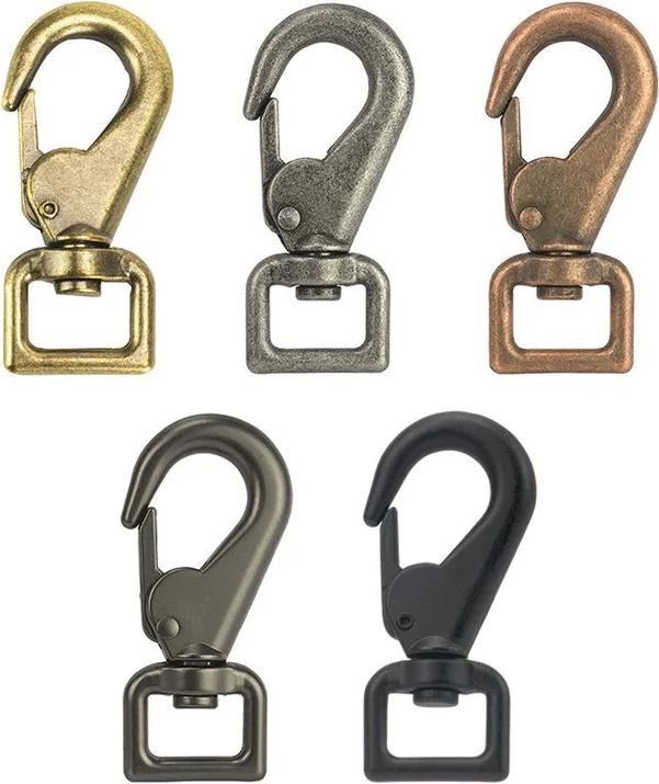 Heavy Duty 25mm Karabinhage Antik Sølv