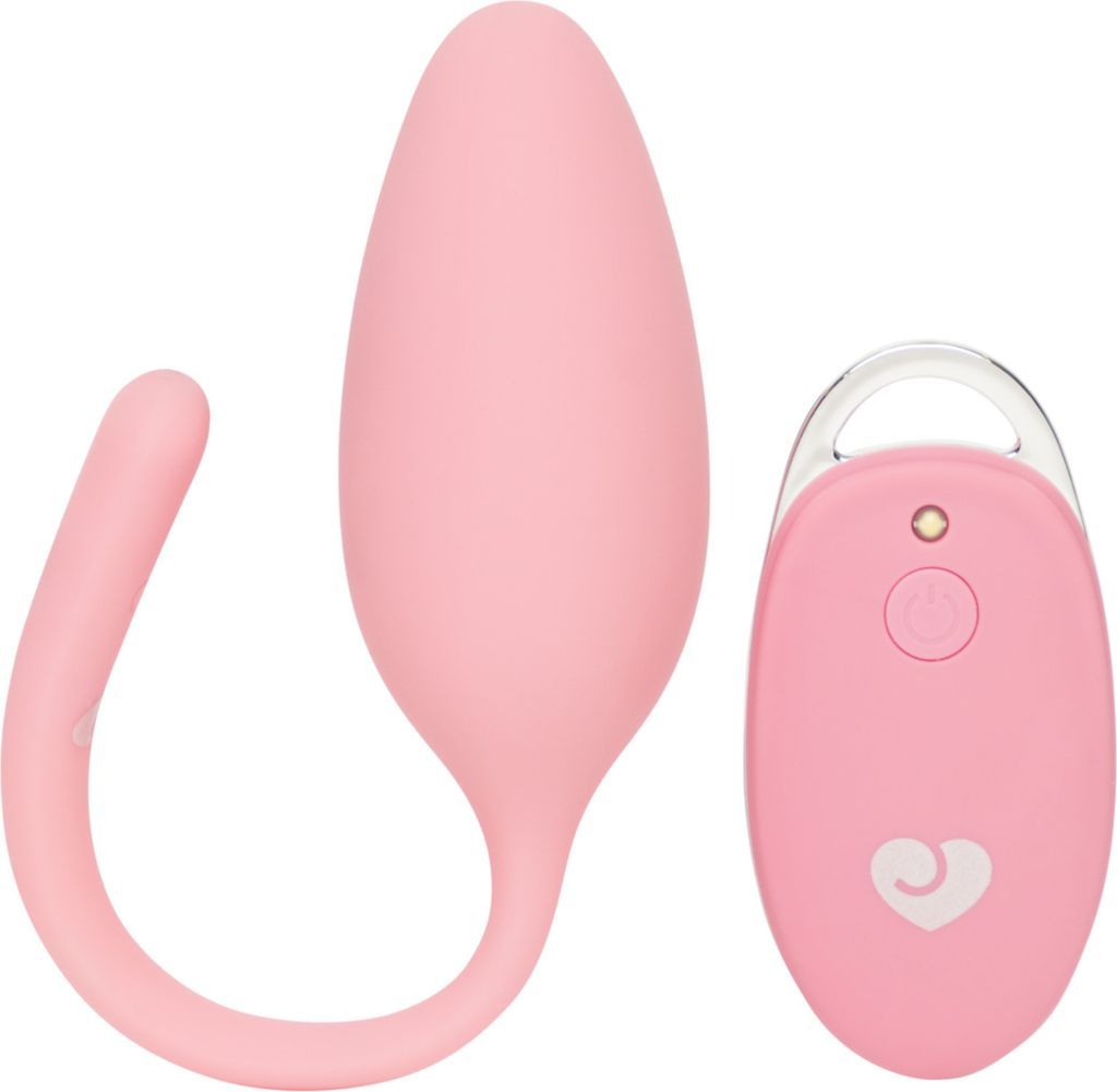 LoveHoney Mon Ami Vibrating Kegal Egg Pink