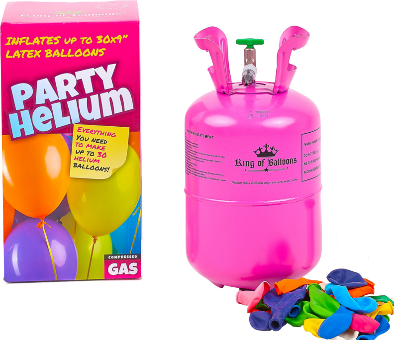 Mellem Helium Ballon Gas t/Latex & Folie Balloner | SYS2