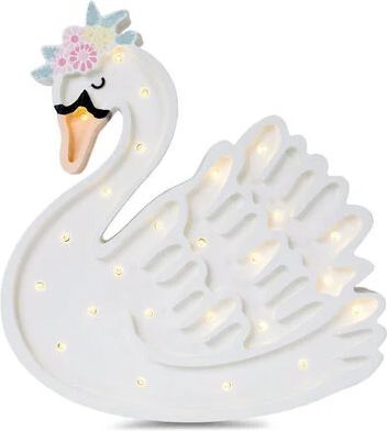 Little Lights Lampe Svane Bordlampe