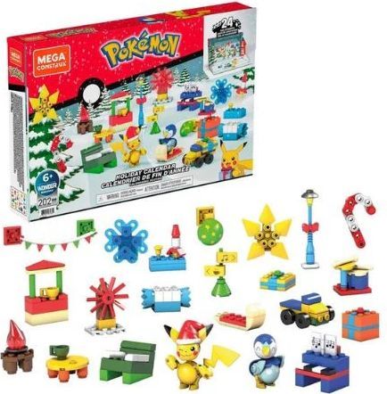 Mattel Pokemon New Mega Construx Holiday Calendar