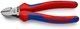 knipex skævbider sort atramenteret med flerkomponent-håndtag 160 mm