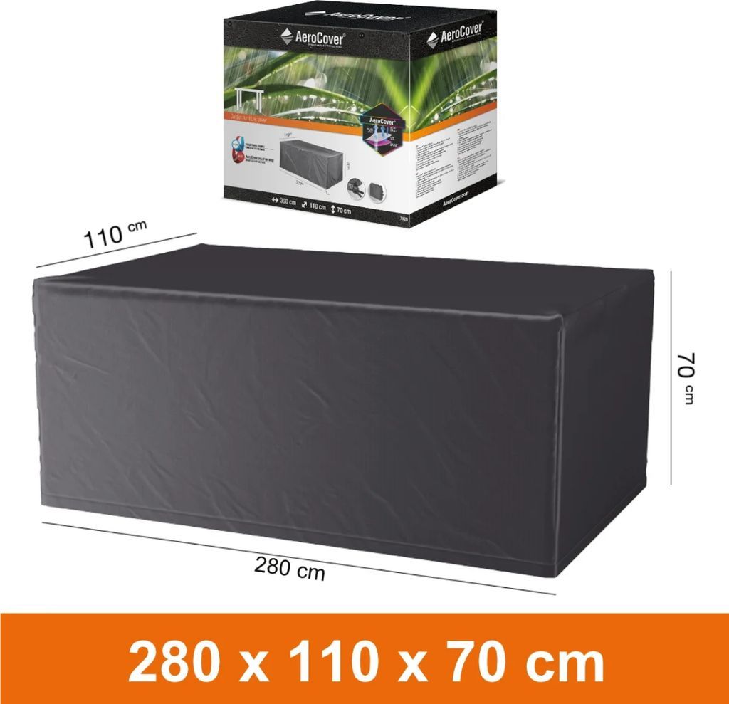Aerocover Møbelovertræk Til Havebord 160 x 100 cm