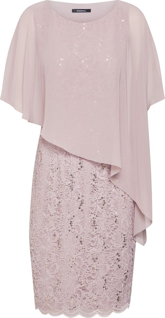 SWING Kjole  taupe / gammelrosa